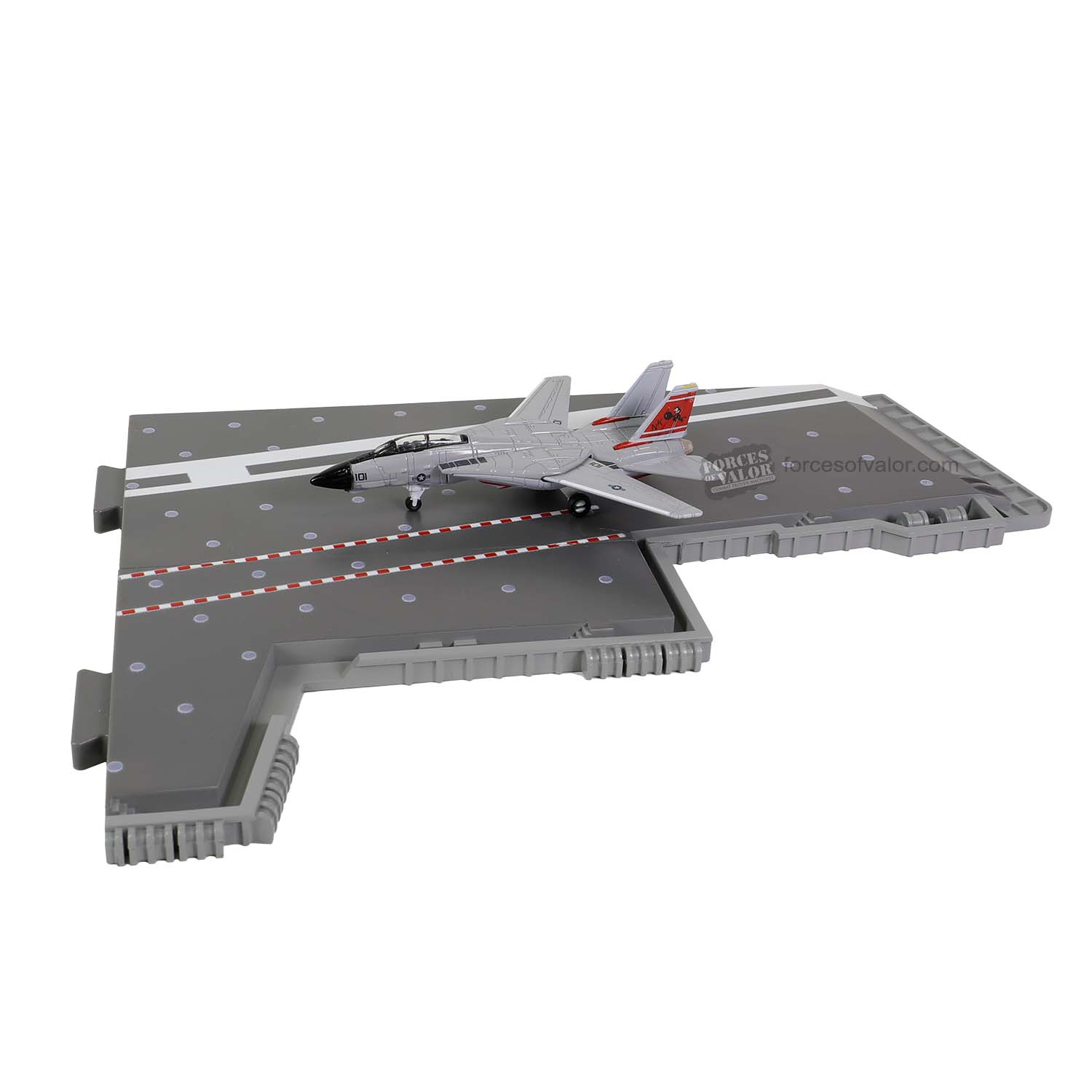 Grumman F-14A VF-31 Tomcatters + Section L Deck - 1:200